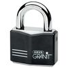 Ultimate Security Padlock, Black, KD - Keyed Differently, Steel, 26.50 mm, 2 Piece / Box